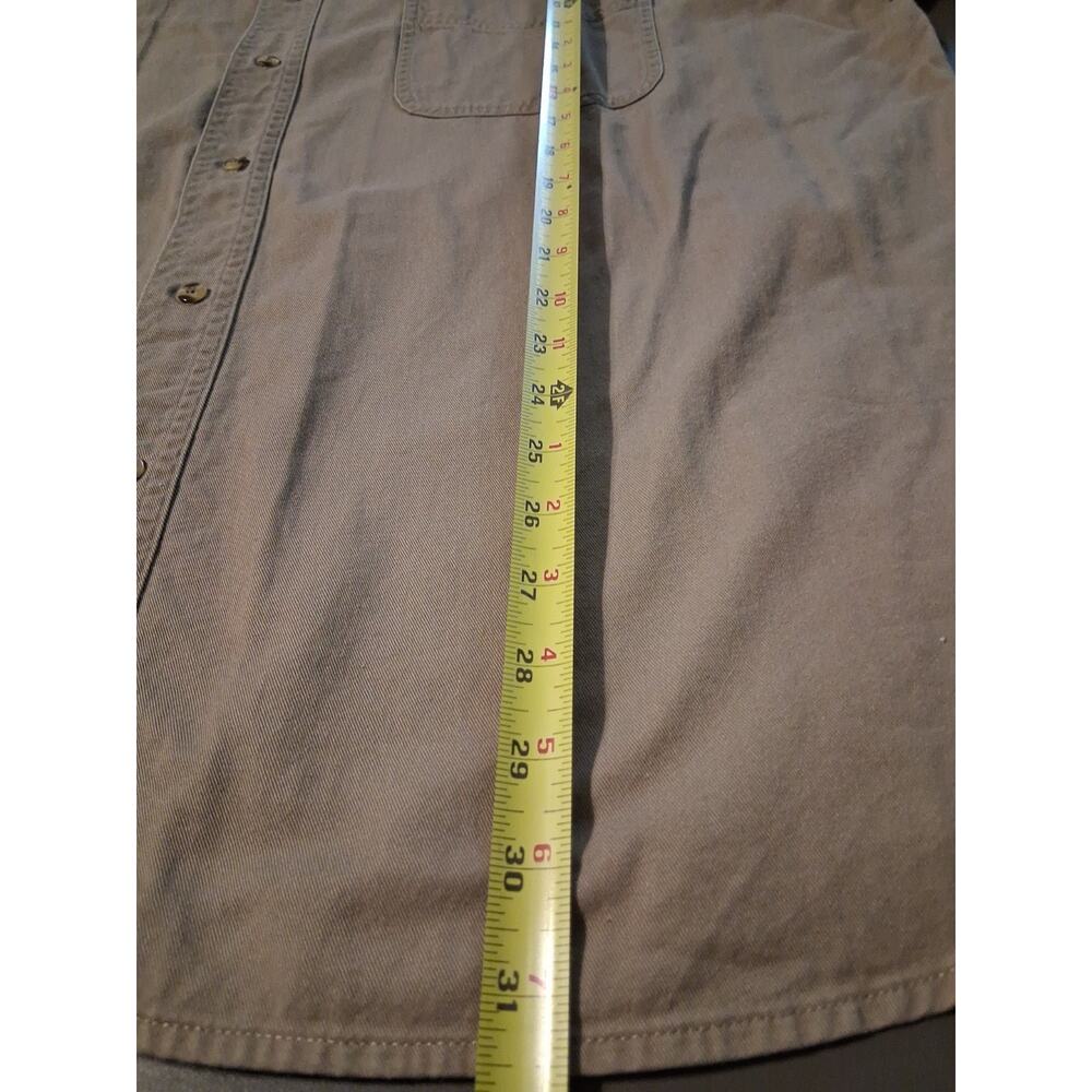 Blue Generation Pheasants Forever XXL Khaki Button Up Long Sleeve Shirt Cotton - Picture 8 of 8